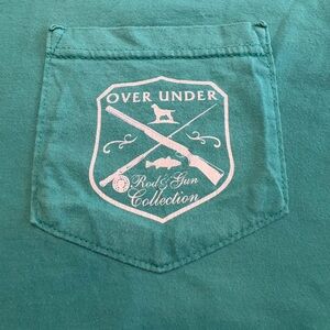 Men's Over Under Pocket T-Shirt Size M